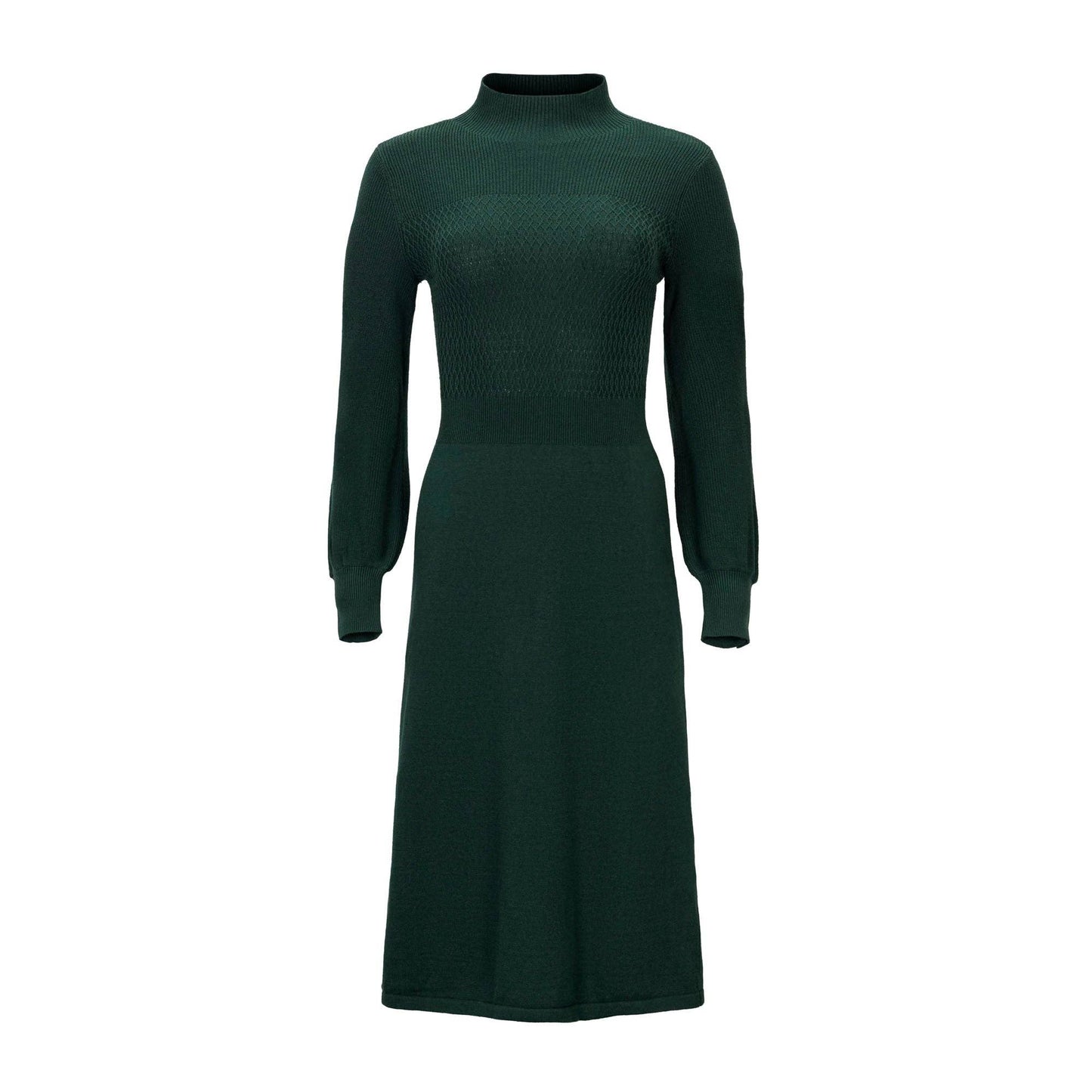 Organic Mock Neck Sweater Dress