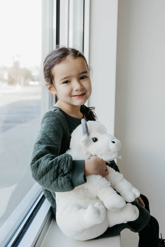 12" (35cm) Wild Onez Bison White