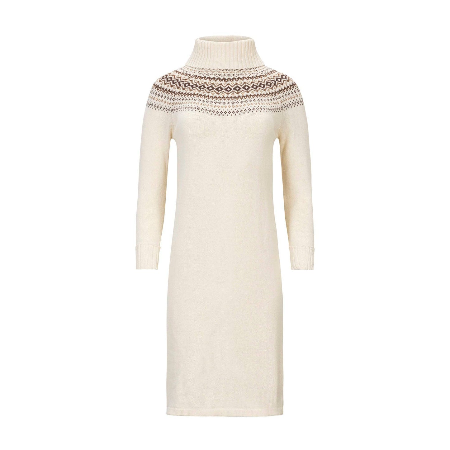 Organic Intarsia Sweater Dress